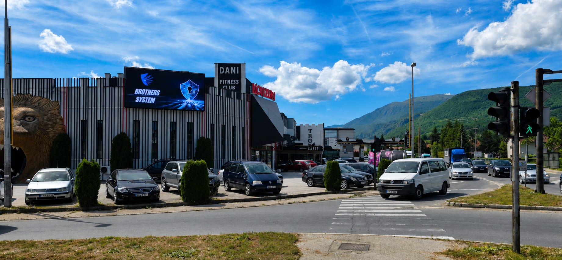 Petrus Media LED displej danju kod TRON-a